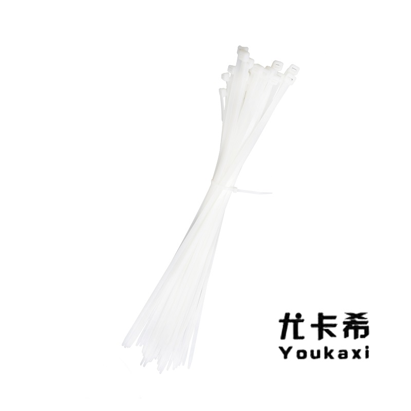 尤卡希(Youkaxi) 尼龙扎带 4*350mm白 100条/包高清大图