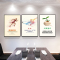 成长励志标语壁画 办公室挂画 公司企业文化墙简约现代装饰画 创意抽象画 30