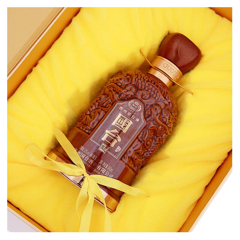追加値下　GUOTAI 国台 龙酒 53%vol 酱香型白酒 500ml 买一赠一】53°度国台爵龙酱韵酱香型单瓶500ml【价格品牌图片评论
