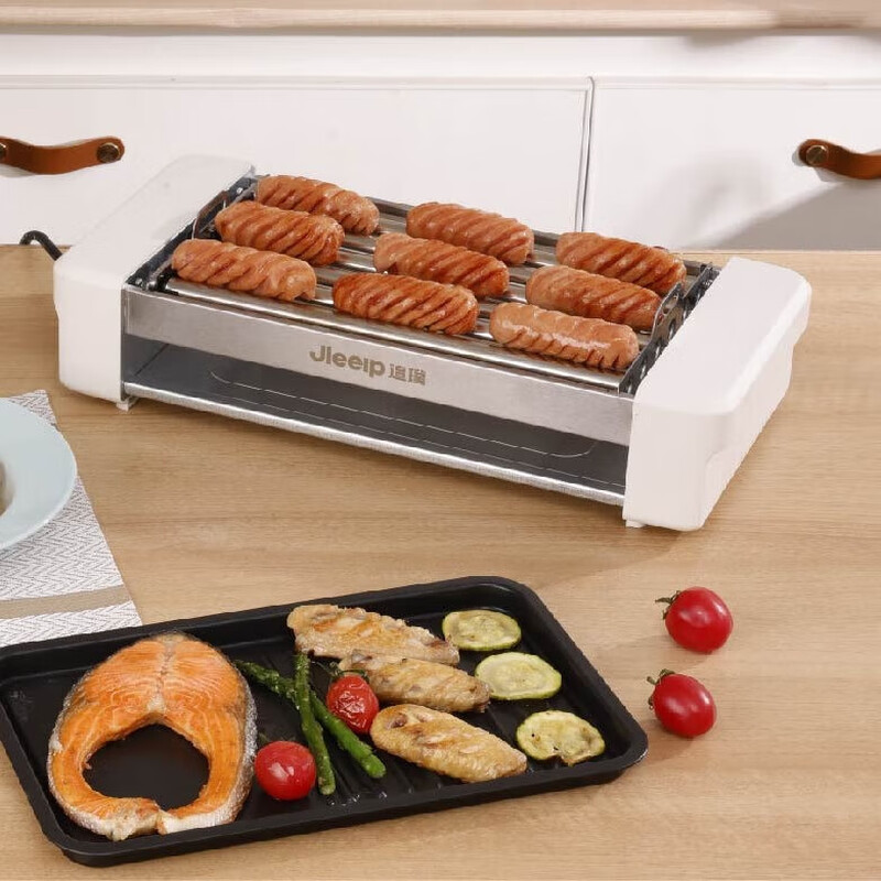 追璞家用无烟电烤炉多功能烤肉机