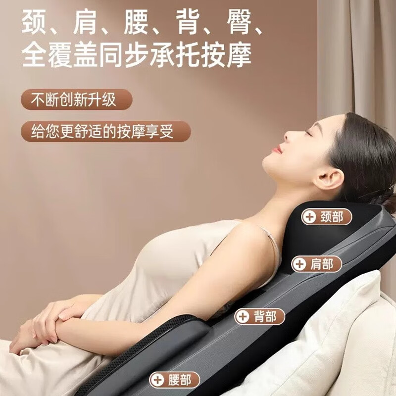 勒德威 泰式开背按摩垫 全身多功能家用按摩靠垫颈椎背部热敷腰臀部 AZ-018高清大图