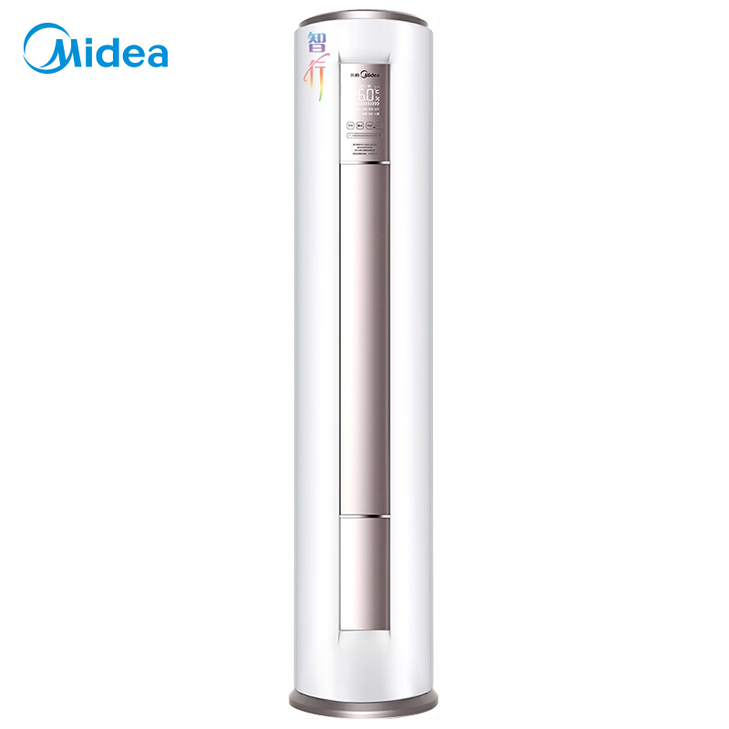 美的(Midea)智行1级能效变频3p冷暖圆柱空调KFR-72LW/BP3DN8Y-YH200(B1)A