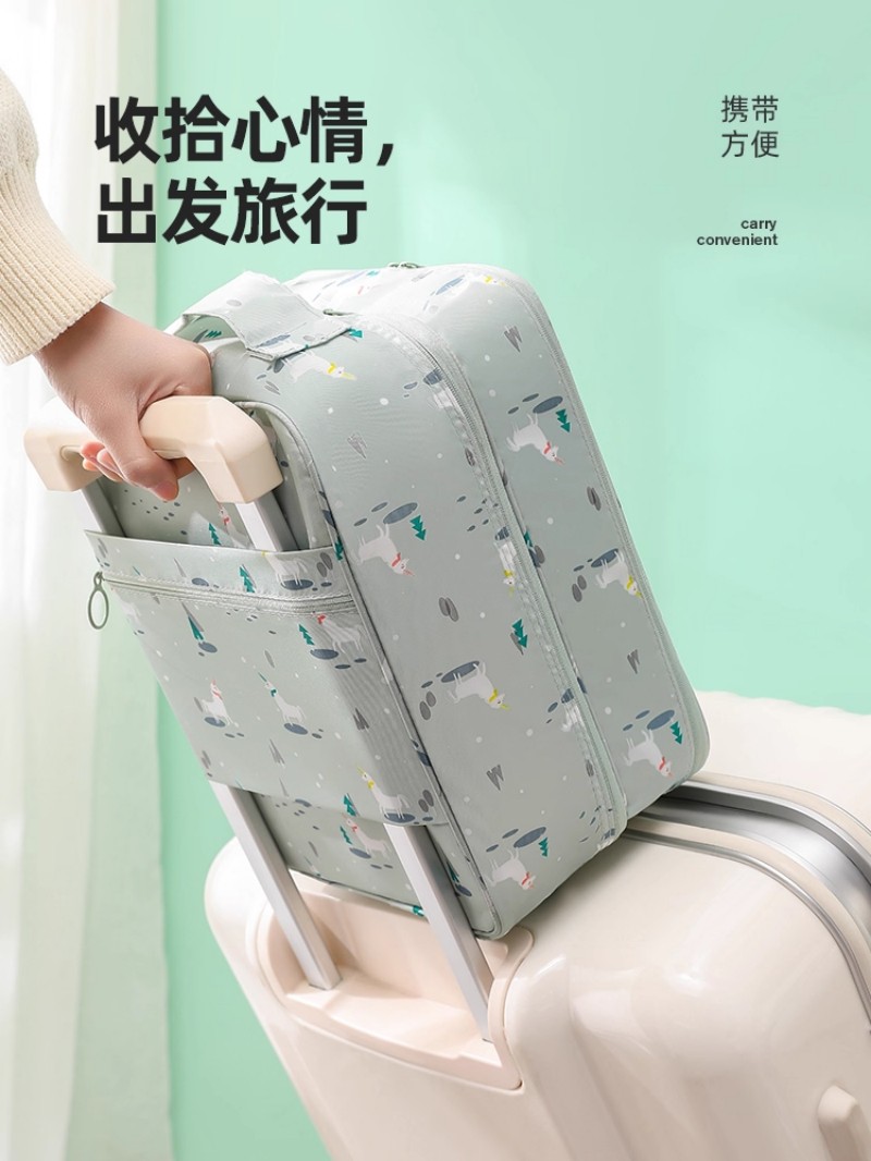 友鑫邦 旅行收纳袋衣服行李箱整理包旅游分装袋行李内衣衣物收纳包待产包 个高清大图