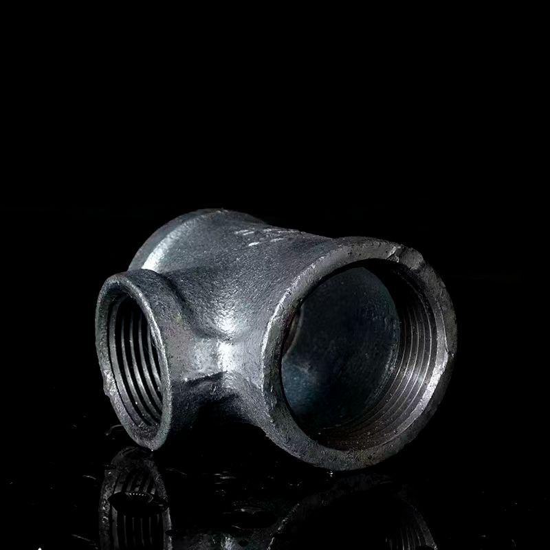 鑫顿 镀锌异径三通 1寸变6分高清大图