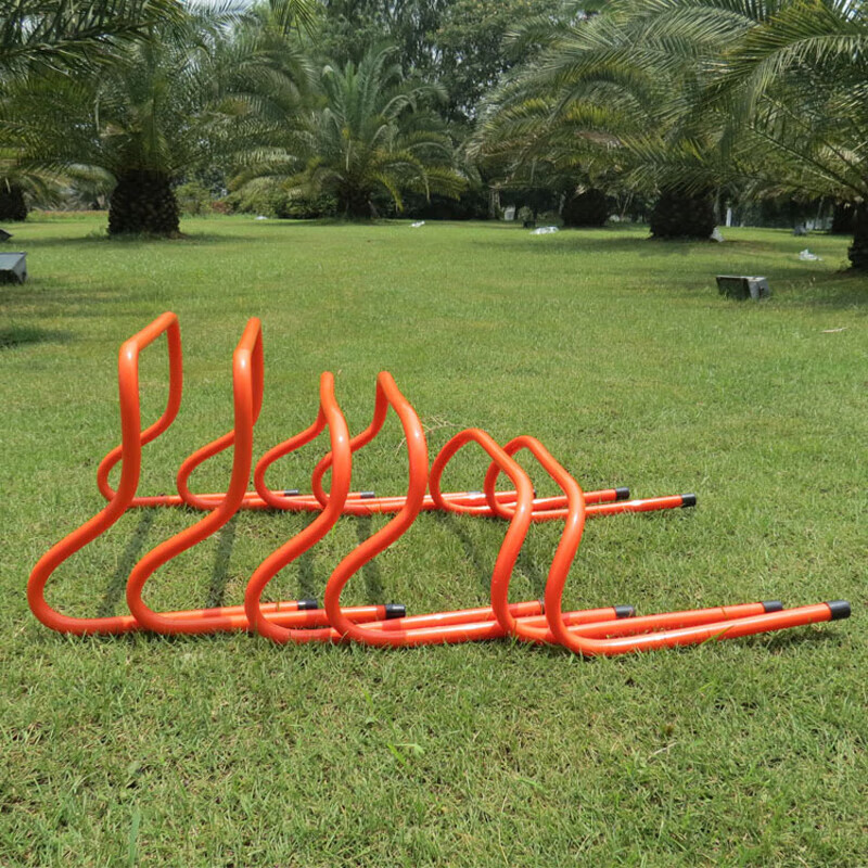 采汇君灵体能训练跨栏架组合足球训练器材跳栏障碍物 15-50cm5件套装高清大图