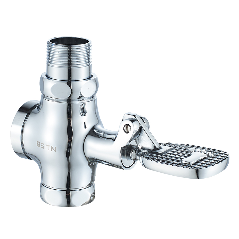 卧式脚踏冲水阀 蹲便器冲水器蹲坑延时阀冲水阀 101385