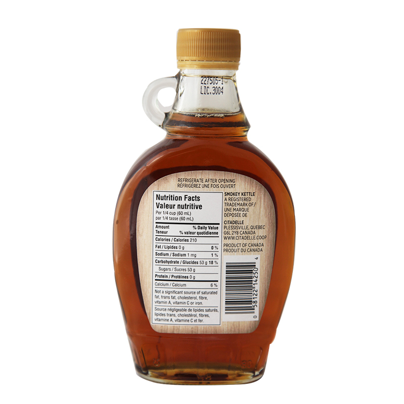 烟熏锅 Smokey Kettle加拿大直采 原装进口A级枫糖浆250ml