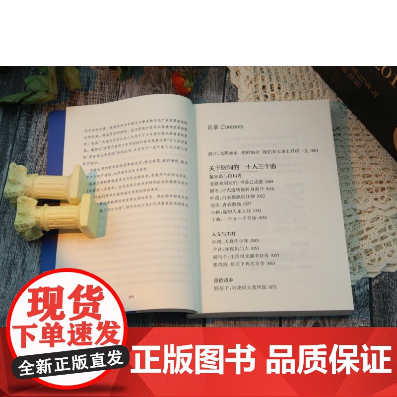 光阴如火 只唱一生:中国当代民谣小史 百花文艺出版社高清大图