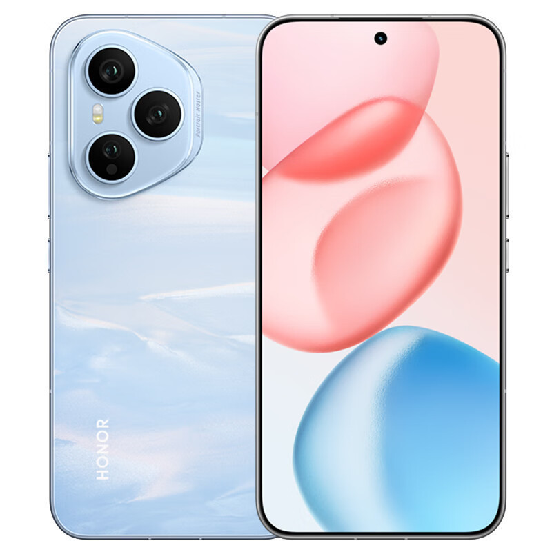 赠蓝牙耳机 荣耀400 Pro 12GB+256GB 海风蓝 5G智能手机 新款