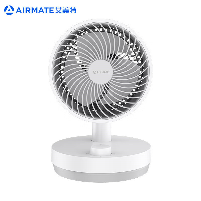 艾美特( AIRMATE)电风扇 空气循环扇 台式桌面对流四季电风扇换气扇FA15-X40 机械款 白色*