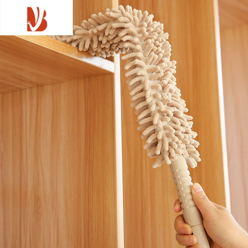 三维工匠鸡毛掸子家用除尘掸可伸缩车用扫灰尘掸子天花板大扫除蜘蛛网