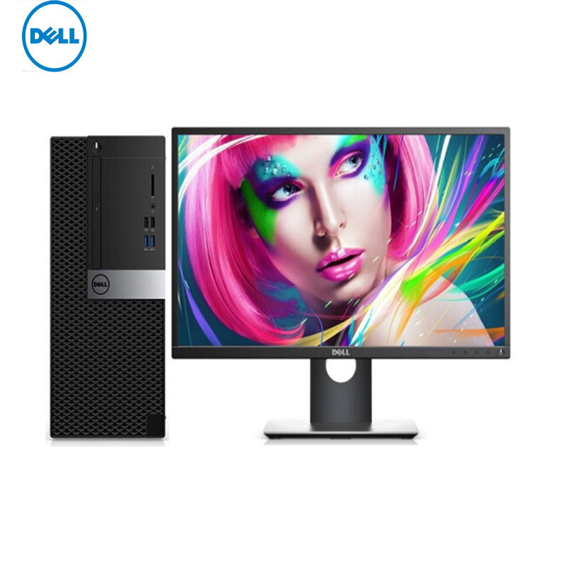戴尔 DELL 5080台式机 i7-9700/16G/2T硬盘/集成显卡/23.8显示器/含教室管理软件