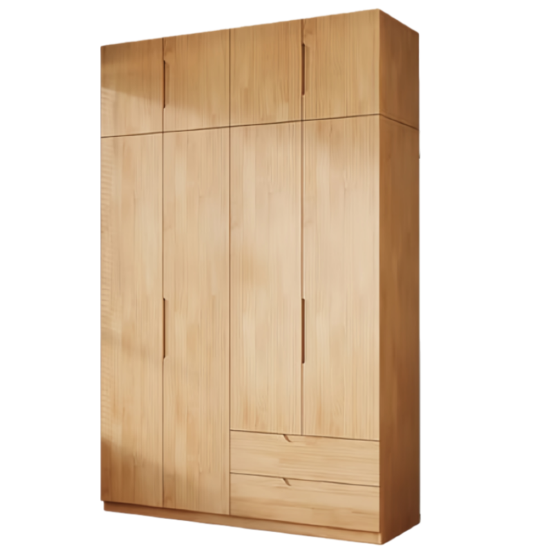 芙首泰衣柜双抽含顶柜1400*600*2500mm套高清大图