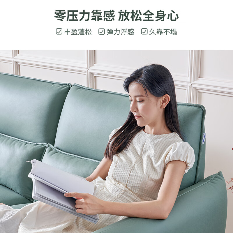 左右DZY6016 现代简约新款大中小户型家具客厅布艺沙发高清大图