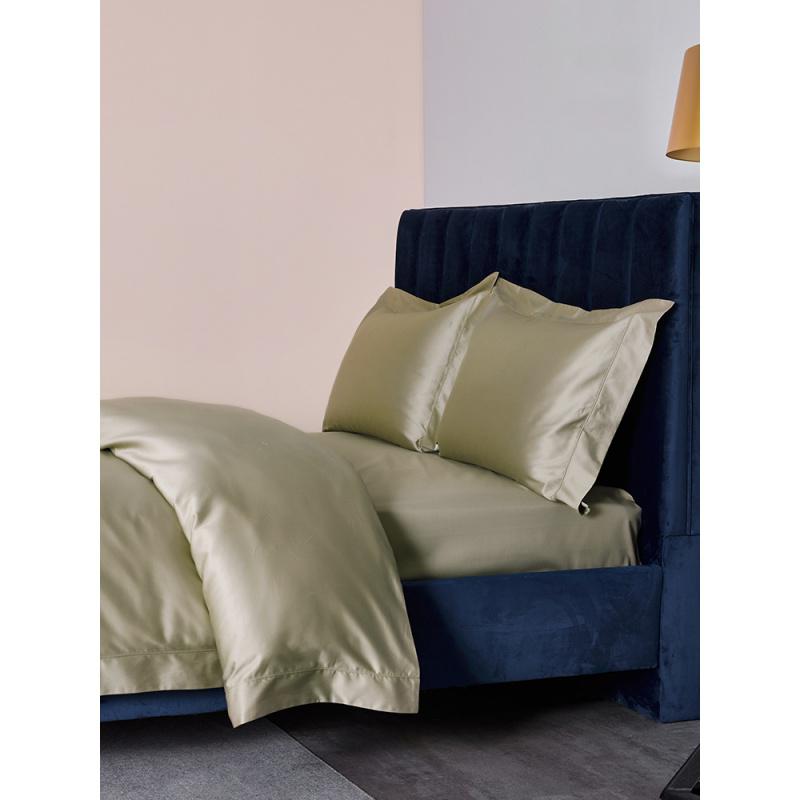 美帮汇100支匹马棉床单单件全棉贡缎双人1.5米床被单加厚色单人全棉高清大图