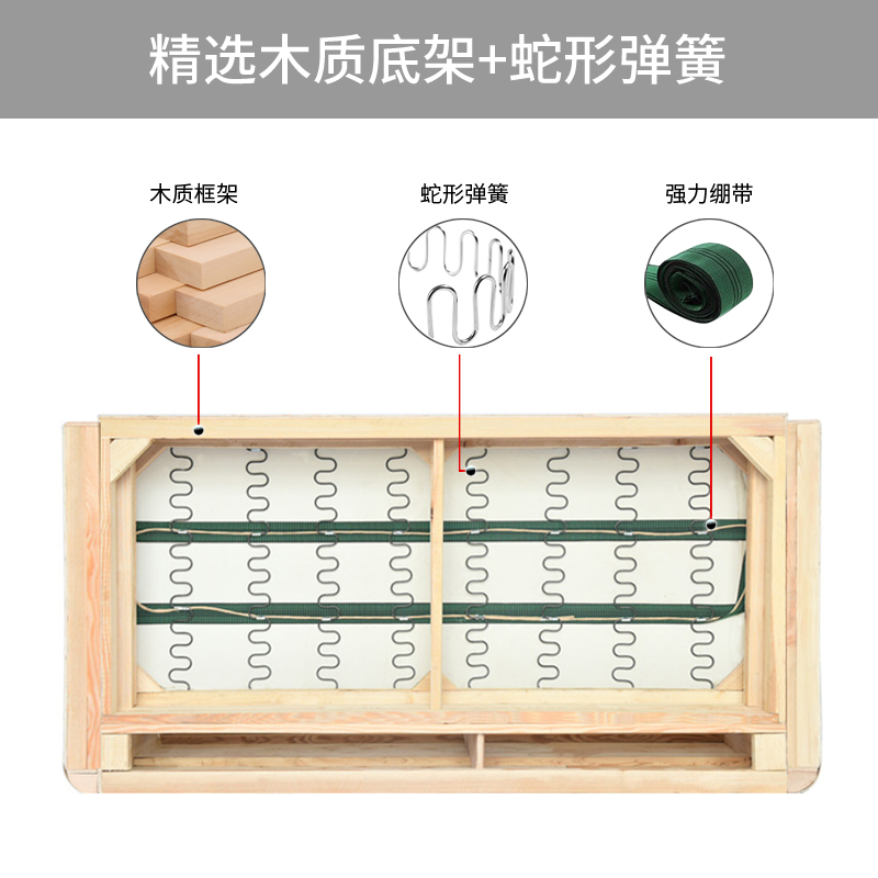 欧耐德 办公室沙发茶几组合接待皮沙发 1+3+茶几高清大图
