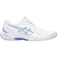 亚瑟士(ASICS)女子室内训练鞋轻便灵活支撑防滑Flytefoam科技 mul White/Sapphire 40.5