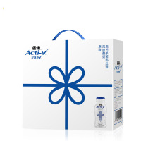 雀巢Acti-V纤跃小V风味酸奶原味礼盒200ml*10 瓶 整箱
