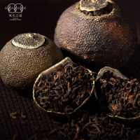 氧生之道 阳光系列新会小青柑熟普洱茶简约典雅送礼佳品500g/罐