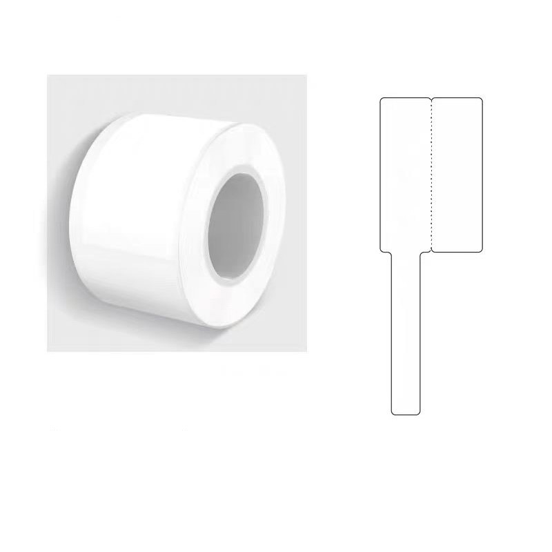 菲耐普 线缆刀型标签纸 30*45+35mm 黄色 卷