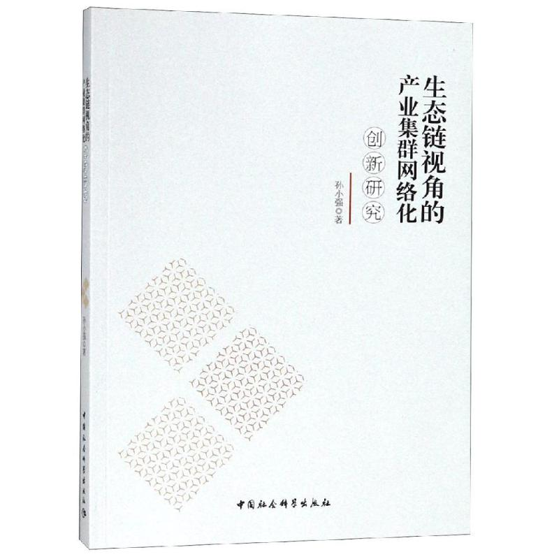醉染图书生态链视角的产业集群网络化创新研究9787520320443高清大图