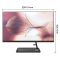 联想(Lenovo)AIO 520-24 23.8英寸屏(R5 5600U 16GB 512GB 集显)无线键鼠 WIN10 家用商用办公学习网课