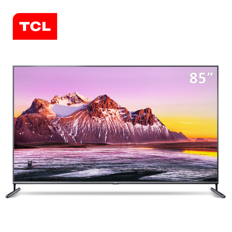 TCL 官方旗舰 85X6C (85英寸)吋 高色域巨幕 超清4K HDR全面屏 2+16G高配置人工智能