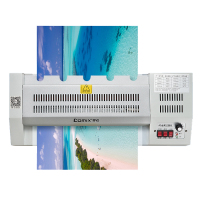 齐心 F9066E A4/A3办公过胶机封装机 自动进膜热裱不卡膜 银色 计价单位:台