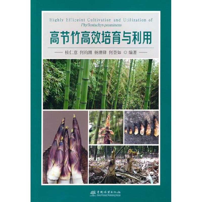 正版新书】高节竹高效培育与利用桂仁意等 编著9787521909869