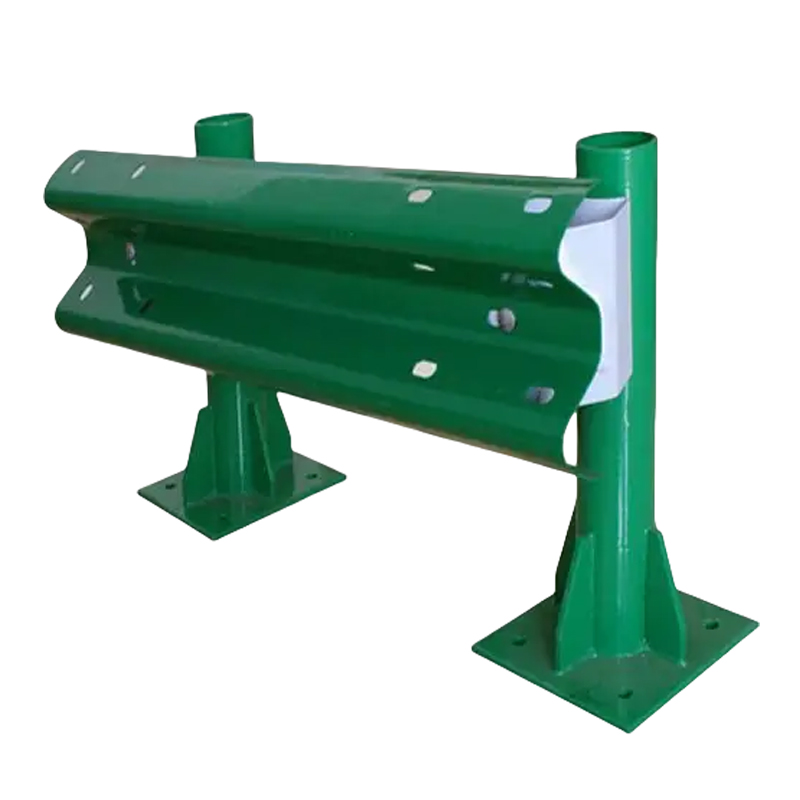 区南 波形护栏 两波绿色 米高清大图