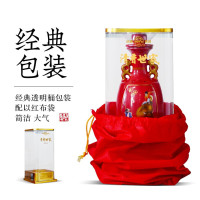 山西汾酒杏花村双色牧童53度清香型白酒475ml*6原浆礼盒装景德镇陶瓷瓶收藏酒 一箱六瓶装