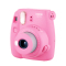 富士(FUJIFILM)INSTAX 拍立得 胶片相机 一次成像相机 mini9 火烈鸟粉色 含20张胶片