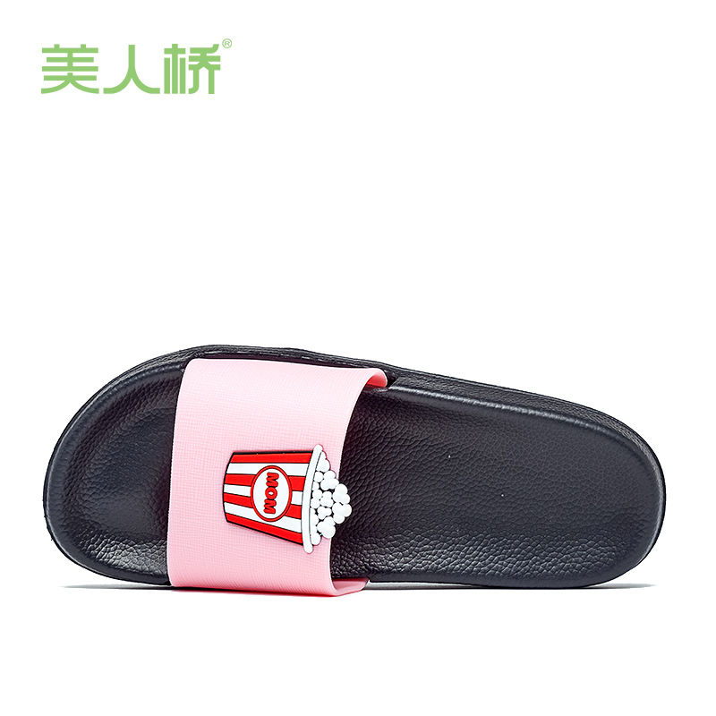美人桥拖鞋亲子男女款卡通舒适柔软童拖一字拖EVA四季凉拖890-1