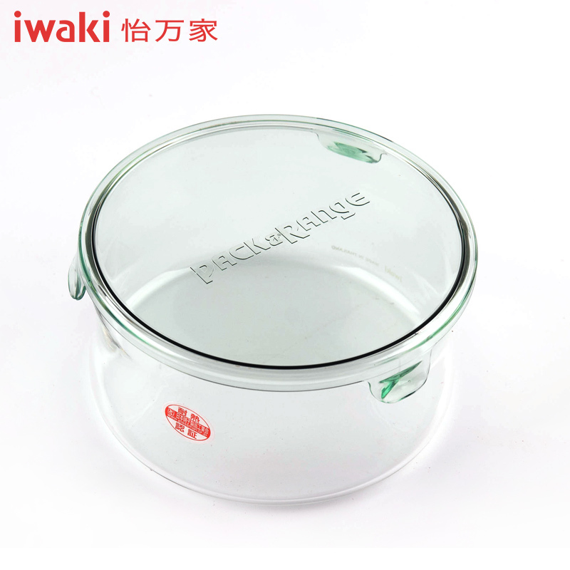 【百年品牌精致生活高端耐热玻璃保鲜盒】TCPRN-3G1C 怡万家iwaki耐热玻璃 PACK&RANGE进口微波超轻保