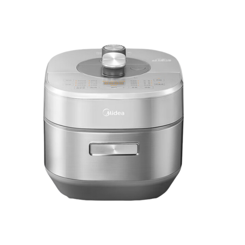 美的(Midea) MY-S5177K 电压力锅 5L大容量家用速嫩感双胆IH全自动智能预约煲汤煮饭电饭煲
