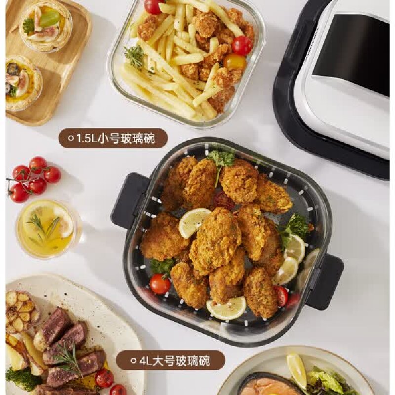 膳魔师 空气炸锅 EHA-5741E-W(白色)高清大图