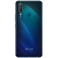 vivo Y3 孔雀蓝 4+128G 5000mAh大电池 强劲续航手机 超广角AI智慧三摄 移动联通电信全网通4G手机