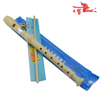 天鹅(Tian E)竖笛6孔8孔入门儿童乐器零基础初学者新手高音学生用直笛子 8孔德式竖笛