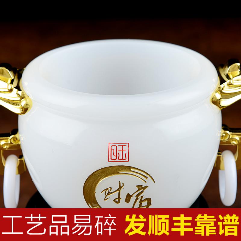 美帮汇琉璃玉摆件办公室摆件工艺品商务礼品高清大图