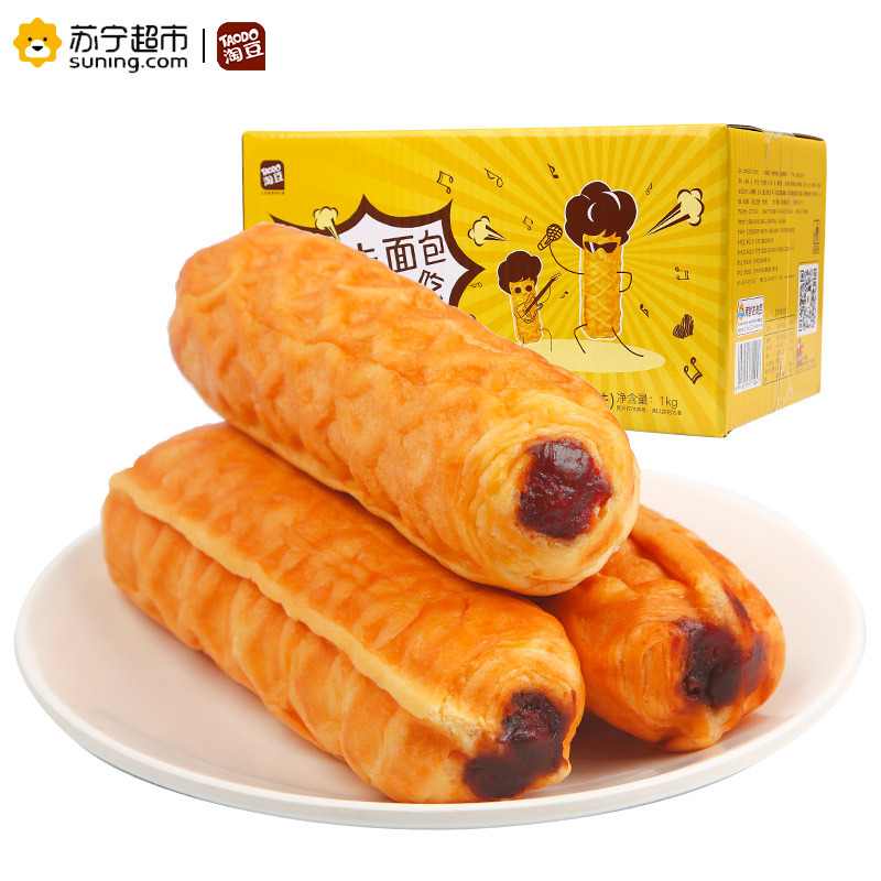淘豆华夫面包1000g