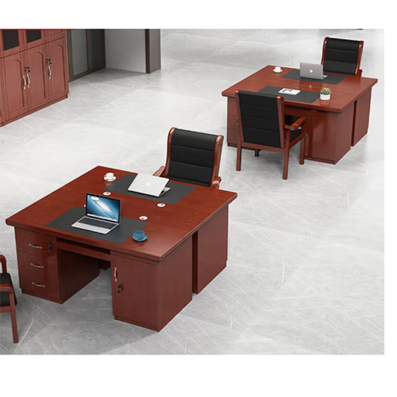 帝德龙现代简约办公桌单人职员桌BG9 1400*700*760mm高清大图