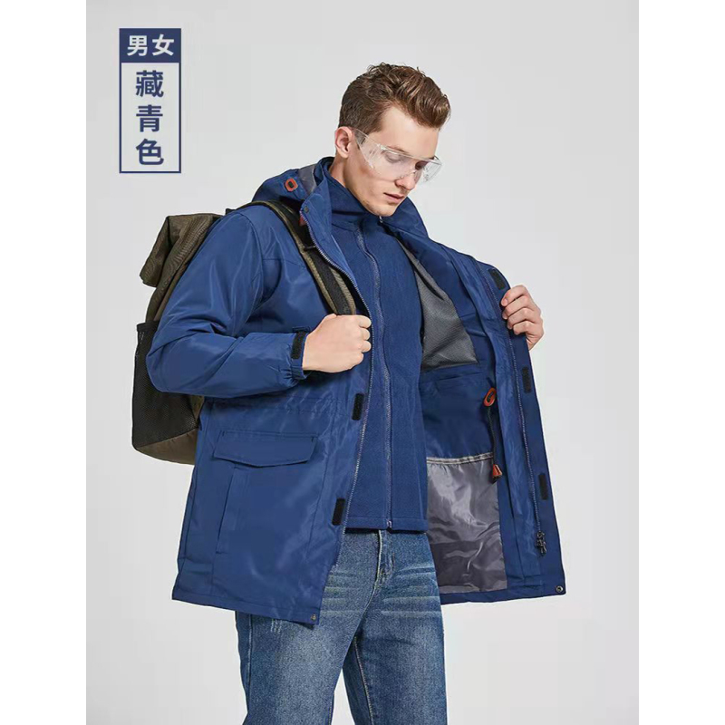 冲锋衣秋冬保暖外套男款