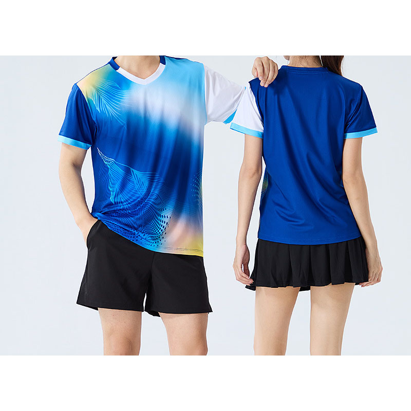 丛信哲 羽毛球服套装 D7/套高清大图