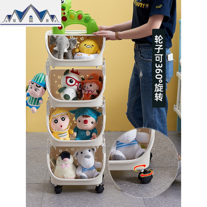 厨房置物架落地多层储菜篮子放菜用品家用大全各种收纳藤架子 三维工匠高清大图