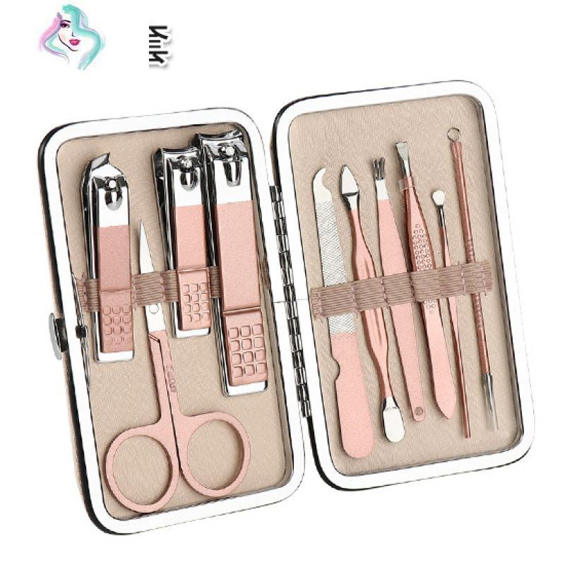便携可爱少女心指甲刀套装剪脚指甲家用指甲钳指甲剪清洁18件你那么美