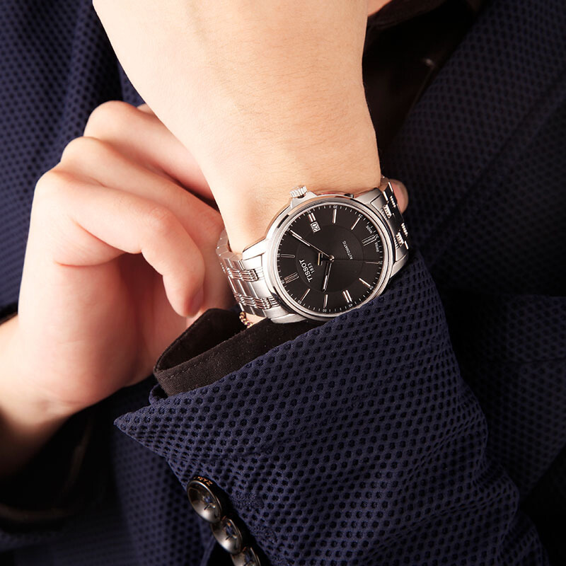 天梭(TISSOT) 瑞士手表 恒意系列机械男士手表 T065.407.11.051.00