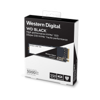 西部数据(WD) Black-3D版 250GB M.2接口(NVMe协议) SSD高性能固态硬盘
