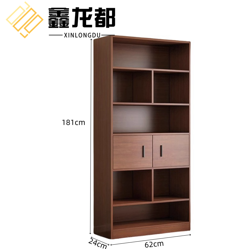 鑫龙都书柜 木质高清大图