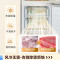 美的冰箱钛钢灰186升双门家用双系统小冰箱MR-196W一级能效节能省电120升冷藏66升冷冻电脑控温低音 以旧换新国补