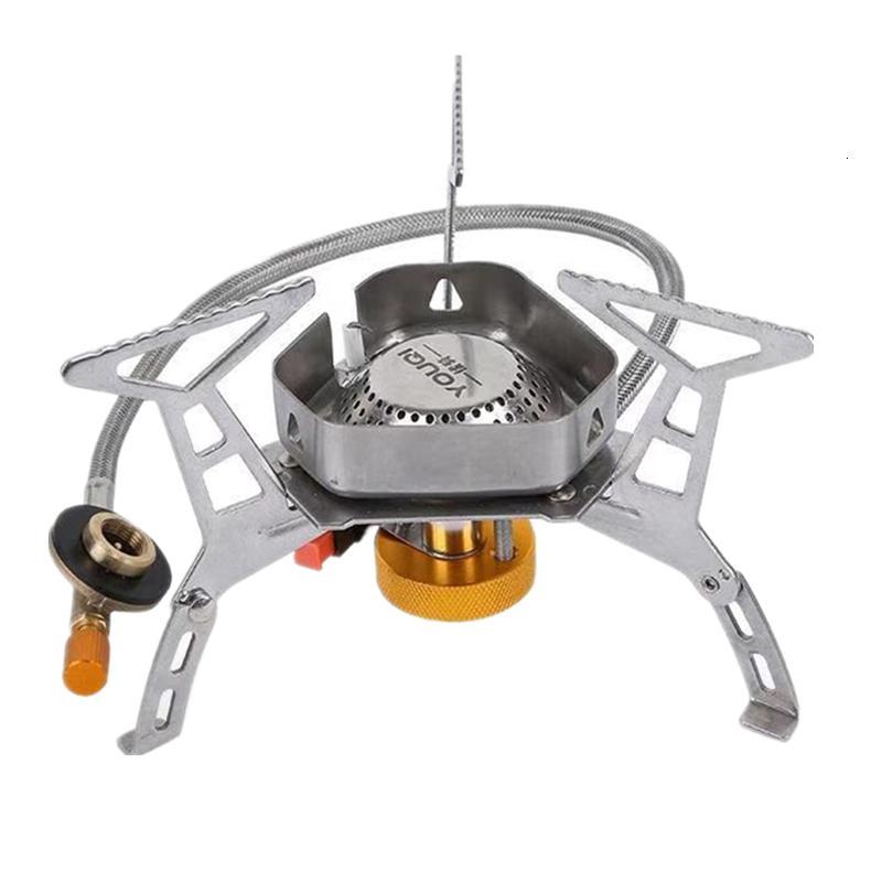 闪电客野外炉具户外炉头防风野营便携式炊具野炊用品气炉燃气灶炉子